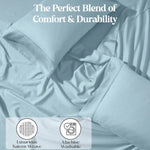 1200 Thread Count Cotton Rich Bed Sheet Set