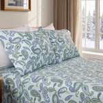 100% Cotton Flannel Floral Deep Pocket Sheet Set