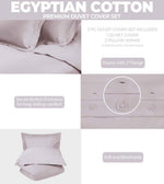 300 Thread Count Egyptian Cotton Solid Duvet Cover