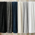 Lily Pebbled Fluffy Fleece Blanket - Cozy Popcorn Textured Throw