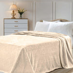 Superior Fleece Plush Medium Weight Fluffy Soft Decorative Blanket