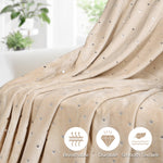Superior Fleece Plush Medium Weight Fluffy Soft Decorative Blanket