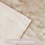 Fleece Plush Medium Weight Fluffy Soft Decorative Throw