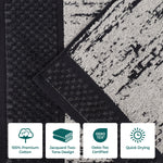 Lodi Cotton 12-Piece Bathroom Towel Set – Absorbent Mid-Weight Solids & Patterns