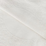 Lightweight Cotton Jacquard Bedspread Set – 3‐Piece Floral Scroll