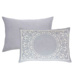 Lightweight Cotton Jacquard Bedspread Set – 3‐Piece Floral Scroll