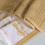 Marble & Solid Oversized Cotton Bath Sheets – Mixed 2 Piece Set