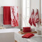 Marble Solid and Jacquard Assorted Cotton Towel Set - 10 Piece