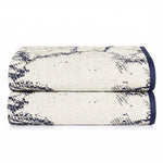 Marble Velour Oversized Cotton Bath Sheets – 2 Piece Set