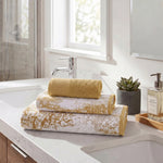 Marble Assorted Cotton Towel Set - 3 Piece