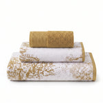 Marble Assorted Cotton Towel Set - 3 Piece