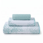 Marble Assorted Cotton Towel Set - 3 Piece