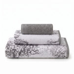 Marble Assorted Cotton Towel Set - 3 Piece