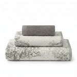 Marble Assorted Cotton Towel Set - 3 Piece