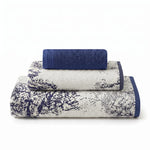 Marble Assorted Cotton Towel Set - 3 Piece