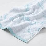 Marble Jacquard and Solid Assorted Cotton Towel Set - 6 Piece