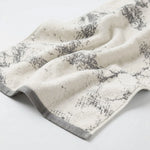 Marble Velour Oversized Cotton Bath Sheets – 2 Piece Set