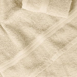 Miami 100% Cotton 6-Piece Towel Set - Lightweight & Quick-Drying