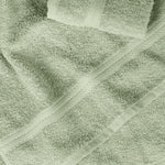 Miami 100% Cotton 6-Piece Towel Set - Lightweight & Quick-Drying