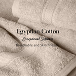 3-Piece Egyptian Cotton Plush Towel Set - Madeline