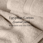 Madeline Egyptian Cotton Bath Towel Set 4-Piece