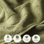 12-Piece Egyptian Cotton Plush Towel Set – Madeline
