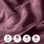 3-Piece Egyptian Cotton Plush Towel Set - Madeline