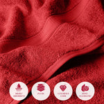 12-Piece Egyptian Cotton Plush Towel Set – Madeline