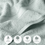 3-Piece Egyptian Cotton Plush Towel Set - Madeline