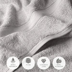 3-Piece Egyptian Cotton Plush Towel Set - Madeline