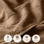 Madeline Egyptian Cotton 6-Piece Towel Set - Plush & Heavyweight