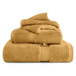 3-Piece Egyptian Cotton Plush Towel Set - Madeline