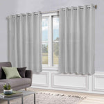 Blackout Window Curtains Classic Modern Room Darkening Set of 2