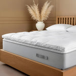 Superior Brushed Microfiber Down Alternative Mattress Topper 2 Inch