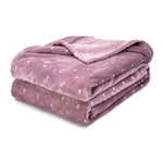 Superior Fleece Plush Medium Weight Fluffy Soft Decorative Blanket