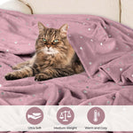 Superior Fleece Plush Medium Weight Fluffy Soft Decorative Blanket