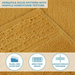 Superior Napa Zero Twist Cotton Waffle Honeycomb 8 Piece Towel Set
