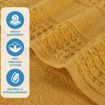 Napa Zero-Twist Cotton Waffle Towel Set 3 Piece
