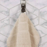 Superior Napa Zero Twist Cotton Solid Waffle Honeycomb Hand Towel Set of 6