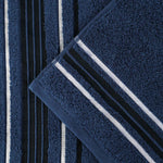 Superior Zero Twist Cotton Solid and Jacquard Floral 6 Piece Towel Set