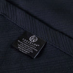 Superior Milan Cotton Textured Striped Lightweight Woven Blanket