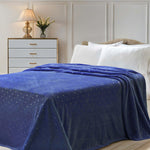 Superior Fleece Plush Medium Weight Fluffy Soft Decorative Blanket