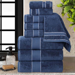 Niles Egyptian Giza 9-Piece Cotton Plush Towel Set