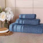 Superior Hays Cotton Medium Weight 3 Piece Assorted Bathroom Towel Set