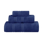 Superior Smart Dry Zero Twist Cotton Medium Weight 3 Piece Towel Set