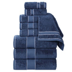 Niles Egyptian Giza 9-Piece Cotton Plush Towel Set