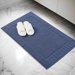 Superior Leo Cotton Modern Absorbent Heavy Washable Bath Mat Set of 2