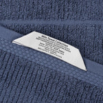 Milo Smart Twist Viscose Cotton Blend Solid Ribbed 6 Piece Towel Set