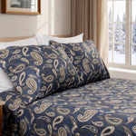 100% Cotton Flannel Floral Deep Pocket Sheet Set