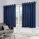 Blackout Window Curtains Classic Modern Room Darkening Set of 2